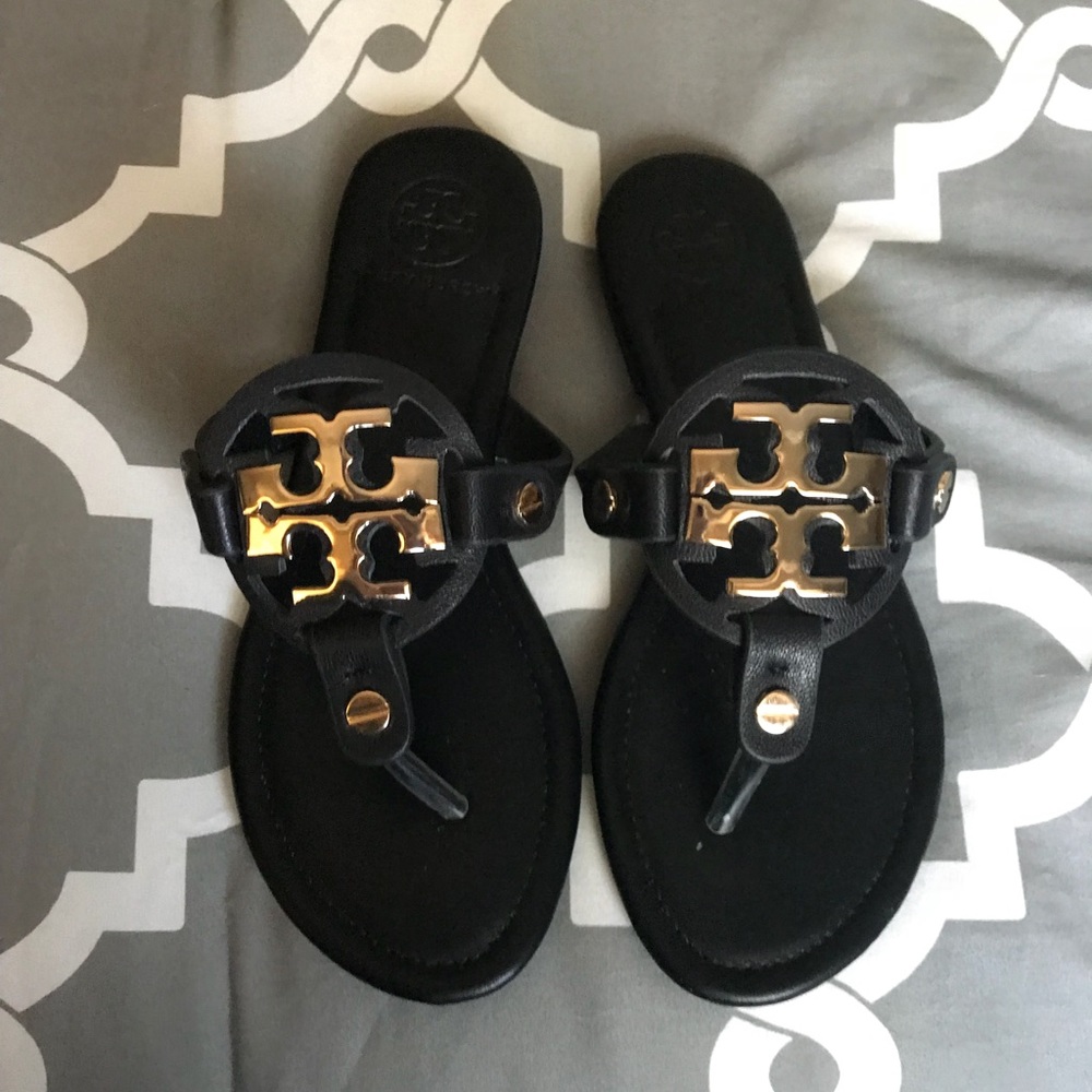 Black Miller sandals